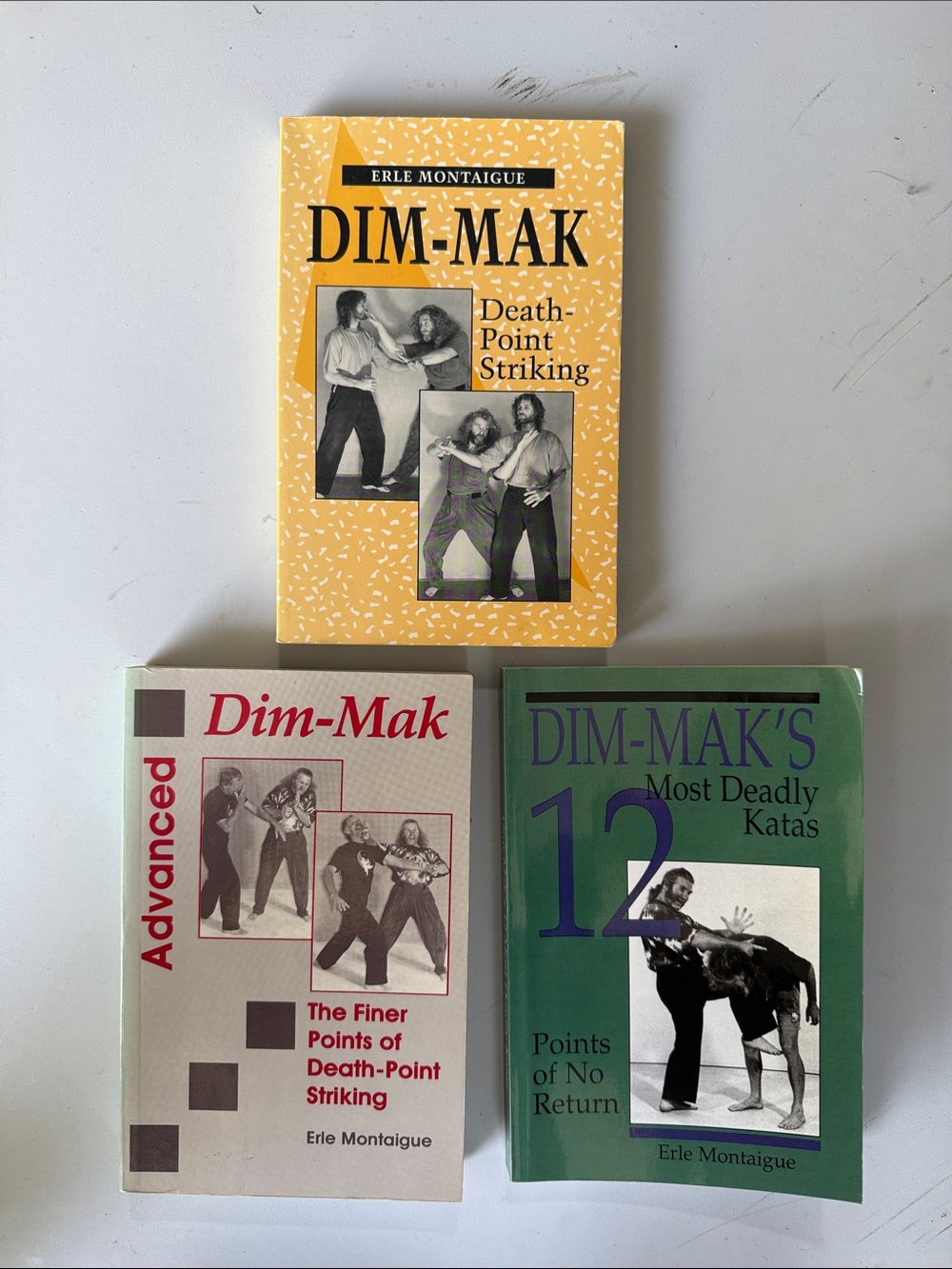 Dim-Mak Book Set - Yellow, Gray, Green Covers